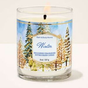 "WINTER" single wick candle